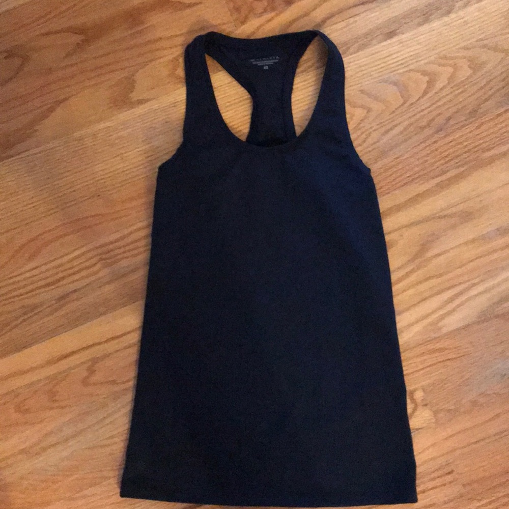 Never been worn. Navy racer back tank. Size XS